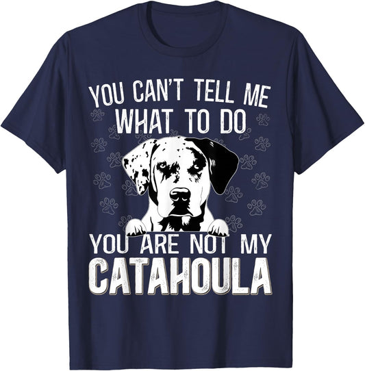 Leopard Hound Mama Toys Louisiana Catahoula Leopard Dog T-Shirt - T-Shirt | Navy