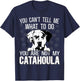 Leopard Hound Mama Toys Louisiana Catahoula Leopard Dog T-Shirt - T-Shirt | Navy