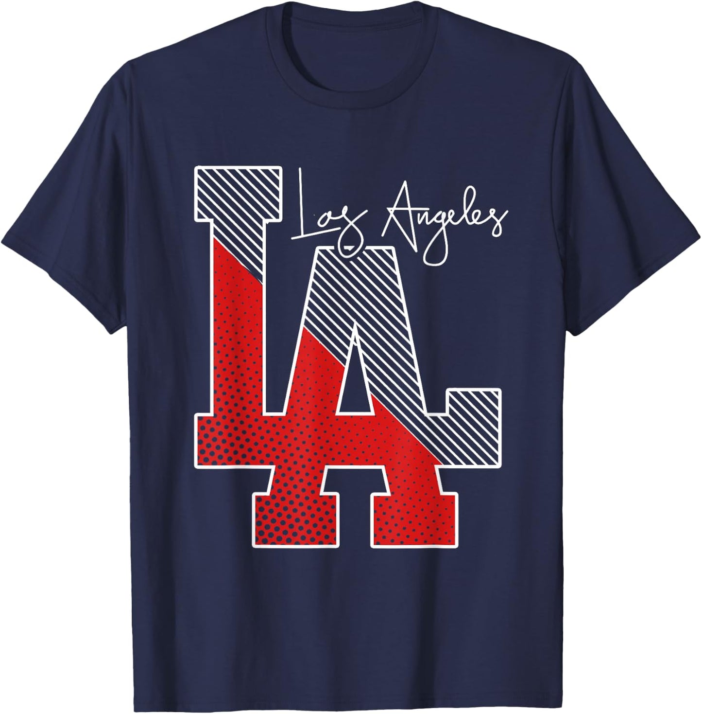 Los Angeles LA California Gift T-Shirt - T-Shirt | Navy