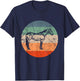 Retro Horse Silhouette - Vintage American Quarter Horse T-Shirt - T-Shirt | Navy