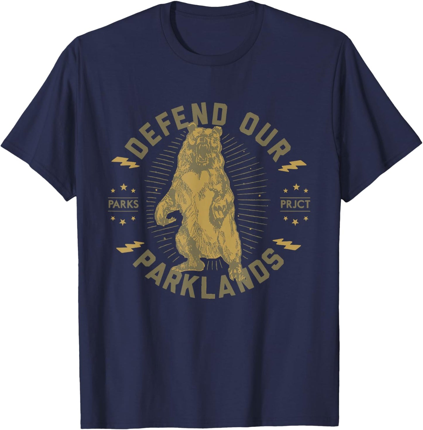 Defend Our Parklands T-Shirt - T-Shirt | Navy