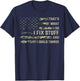 That's What I Do I Fix Stuff And I Build Things Funny Saying T-Shirt - T-Shirt | Navy