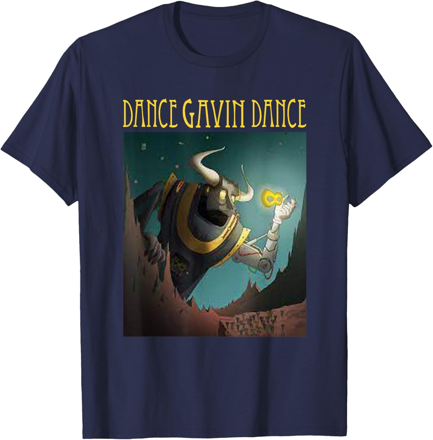 Dance Gavin Dance Graphic Design - Dance Gavin Dance T-Shirt - T-Shirt | Navy