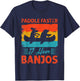 Canoe Camping Paddling Rafting Paddle Faster I Hear Banjos T-Shirt - T-Shirt | Navy