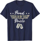 Proud Army Uncle American Veteran Military T-Shirt - T-Shirt | Navy