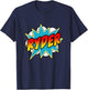 Kids Boys Ryder Name Comic Book Superhero T-Shirt - T-Shirt | Navy
