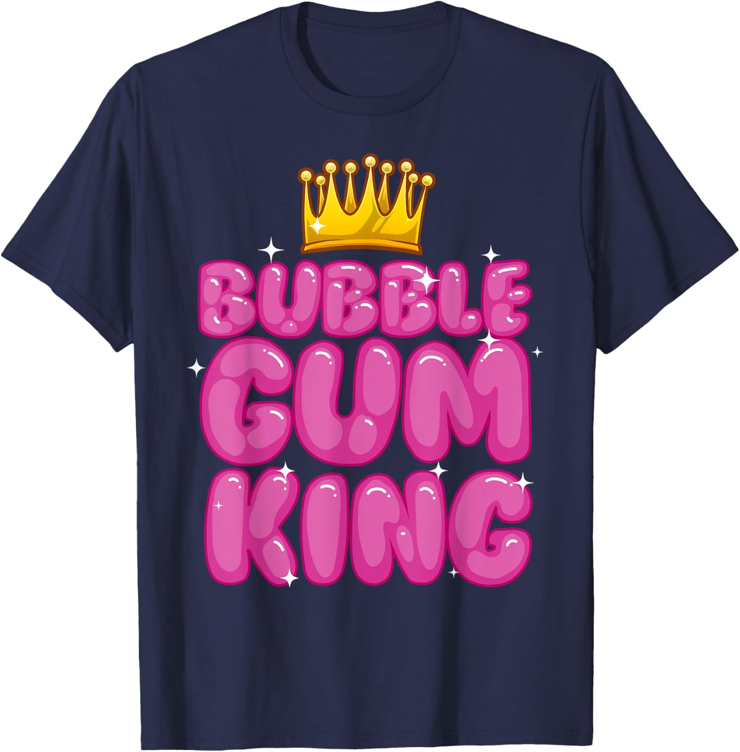 Cool Bubble Gum Boys Bubblegum Machine Candy T-Shirt - T-Shirt | Navy