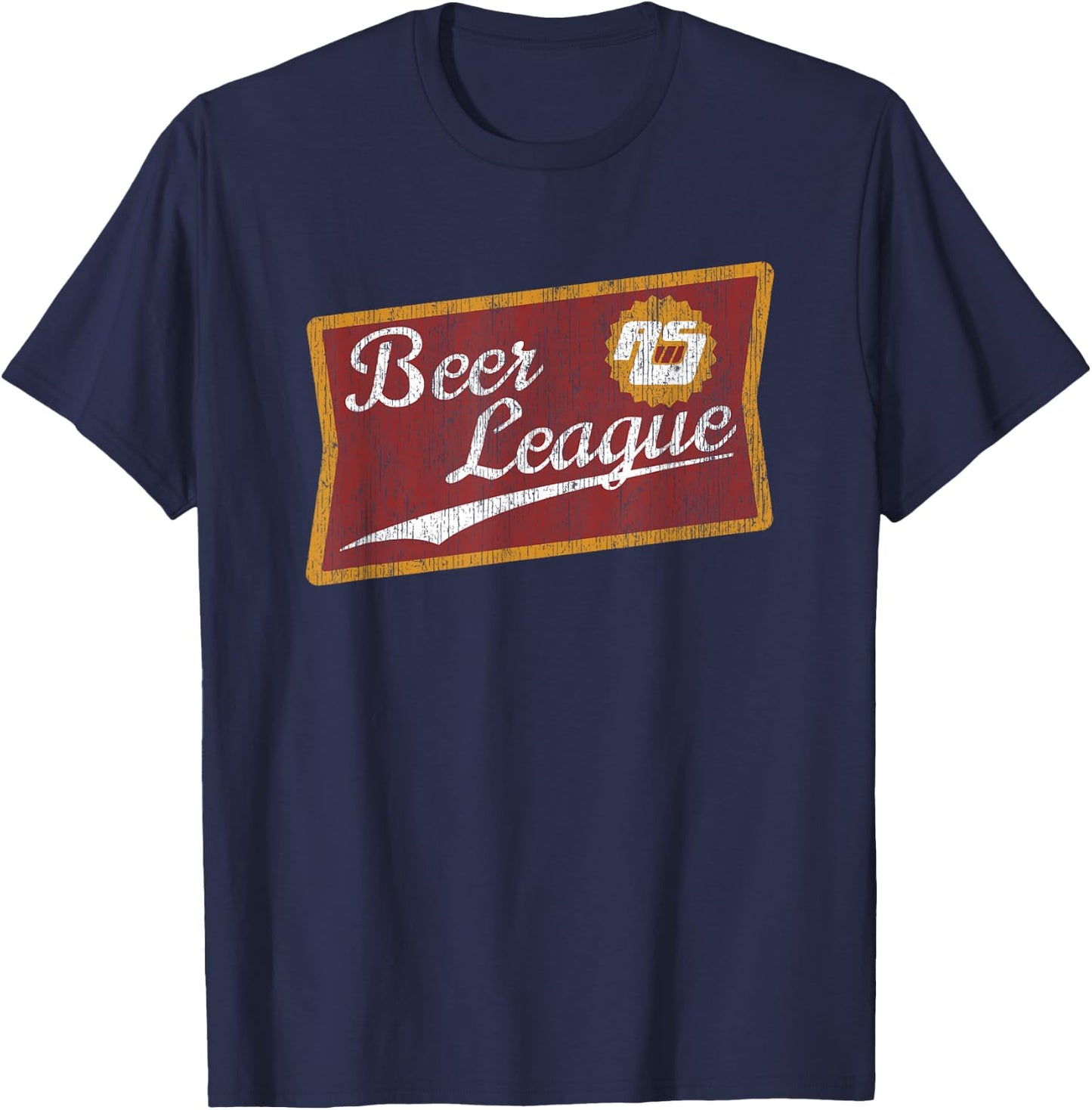 Beer League Sports T-Shirt - T-Shirt | Navy