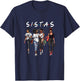 Melanin Queen African American Pride Black Girl Magic Attire T-Shirt - T-Shirt | Navy