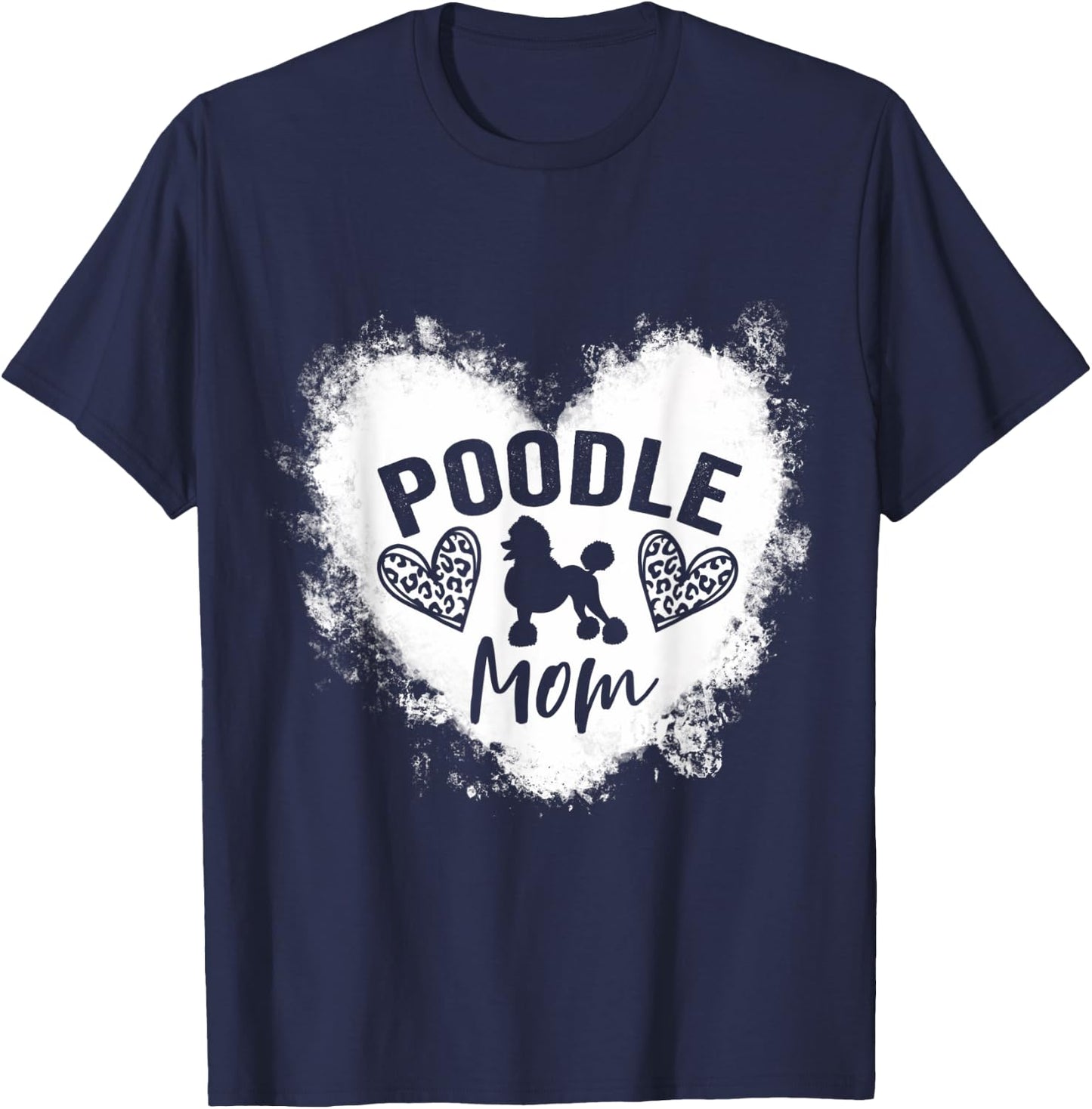 Poodle Mom Poodle Mama Poodle Dog Lover Women Kids T-Shirt - T-Shirt | Navy
