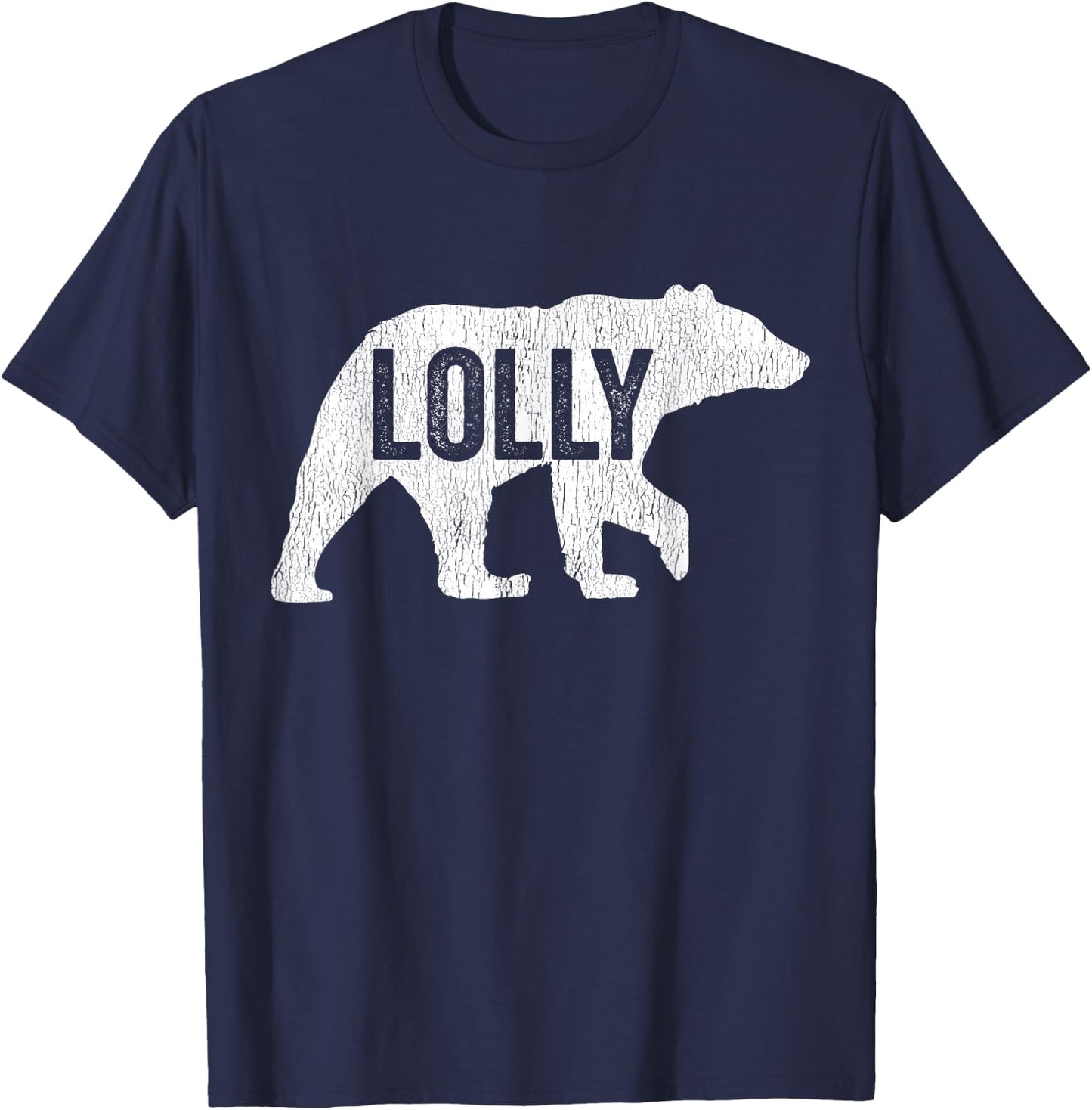 Lolly Bear Matching Family Camping Bear Funny Lolly T-Shirt - T-Shirt | Navy