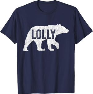 Lolly Bear Matching Family Camping Bear Funny Lolly T-Shirt - T-Shirt | Navy