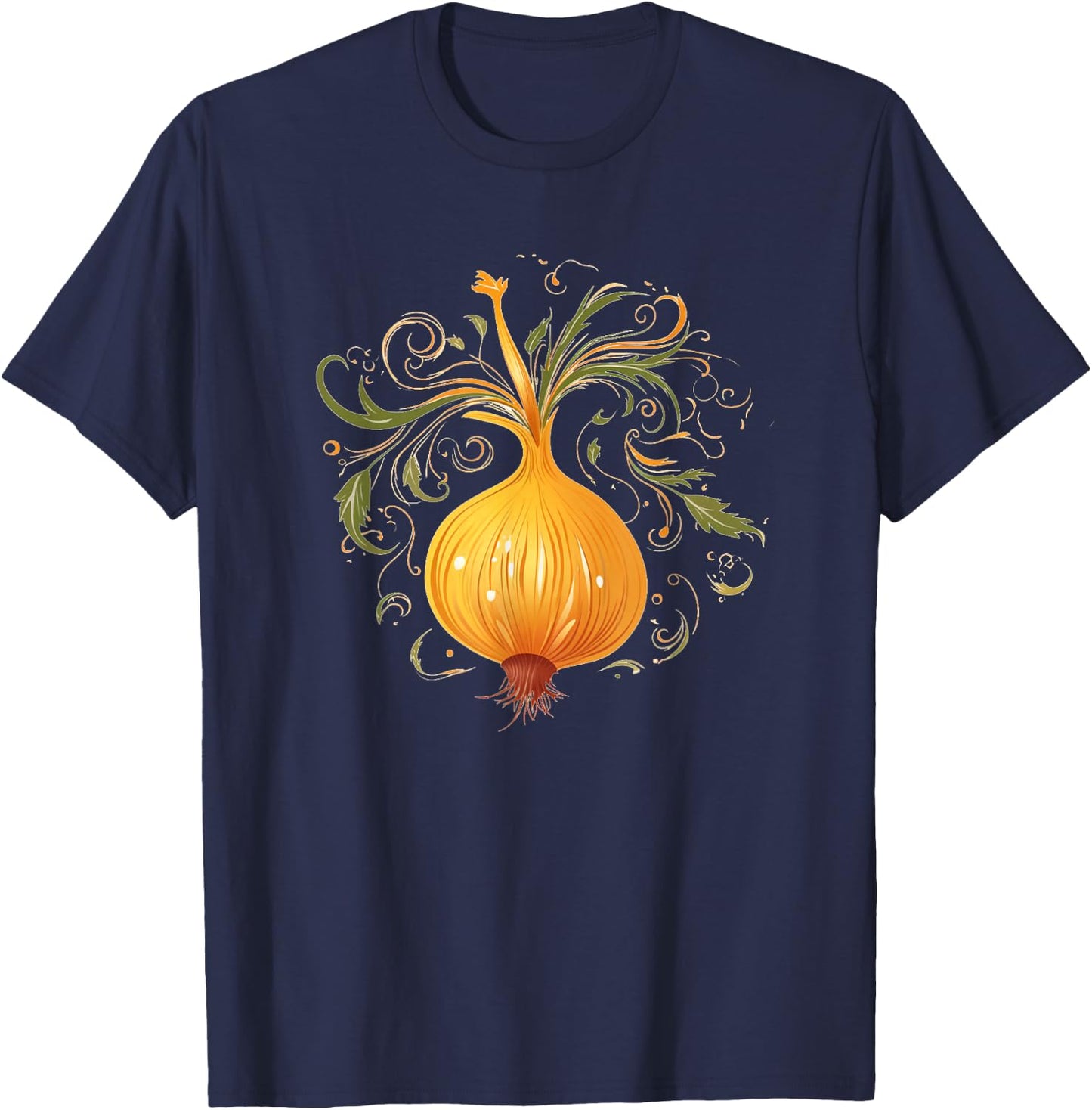 Funny single Onion T-Shirt - T-Shirt | Navy
