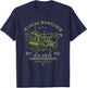 Military Style Designs M109A6 'Paladin' -Adults Black Cotton/Polyester T-Shirt - T-Shirt | Navy