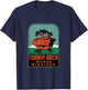 Turnip Rock Michigan Vintage Travel T-Shirt - T-Shirt | Navy