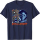 Marvel Black Panther: Wakanda Forever Ironheart Background T-Shirt - T-Shirt | Navy