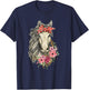 Horse Bandana - Horses Animal Horseman Horseback Equestrian T-Shirt - T-Shirt | Navy