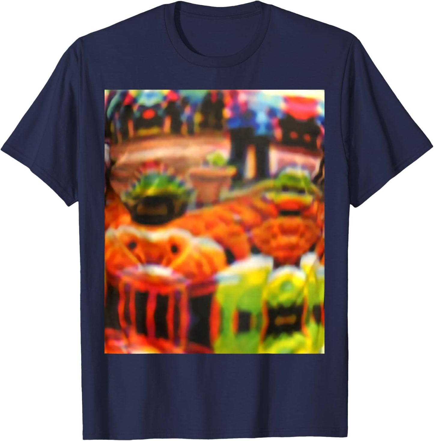 Maryland Developer Computer Science Programmer Invisibility Cloak Against AI Adversarial Pattern Attack Adults Black Cotton 60% Polyester 40% Short Sleeve Classic Fit Small T-Shirt - T-Shirt | Navy