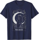 Crescent Moon Cat Tarot Card Graphic for Tarot Cat Lovers T-Shirt - T-Shirt | Navy