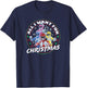 Power Rangers Christmas All I Want For T-Shirt - T-Shirt | Navy
