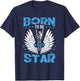 Born To Be A Rock Star | Kids | Guitar Player Music Guitar T-Shirt - T-Shirt | Navy