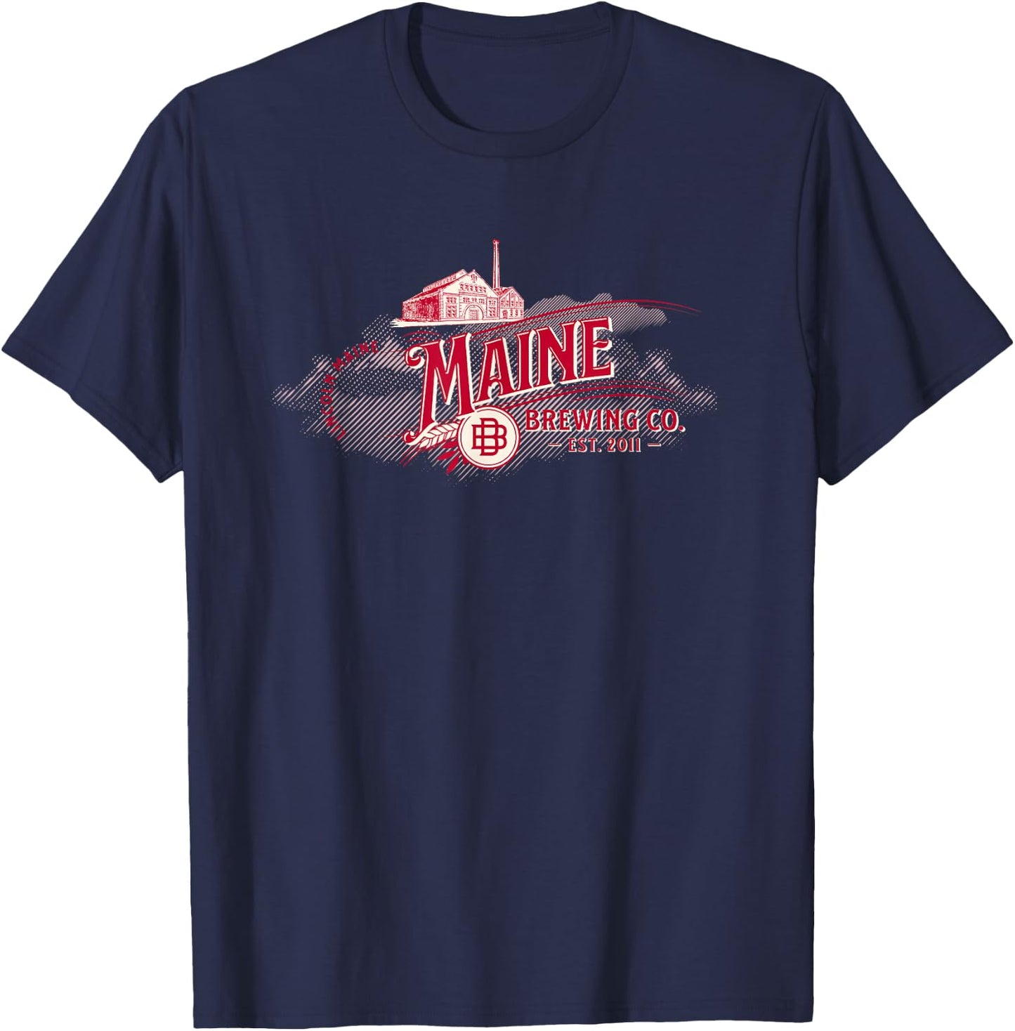 Maine Brewing Company T-Shirt - T-Shirt | Navy