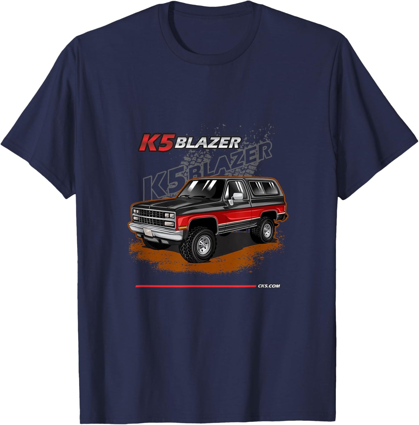 1989-91 K5 Blazer square body 4x4 T-Shirt - T-Shirt | Navy