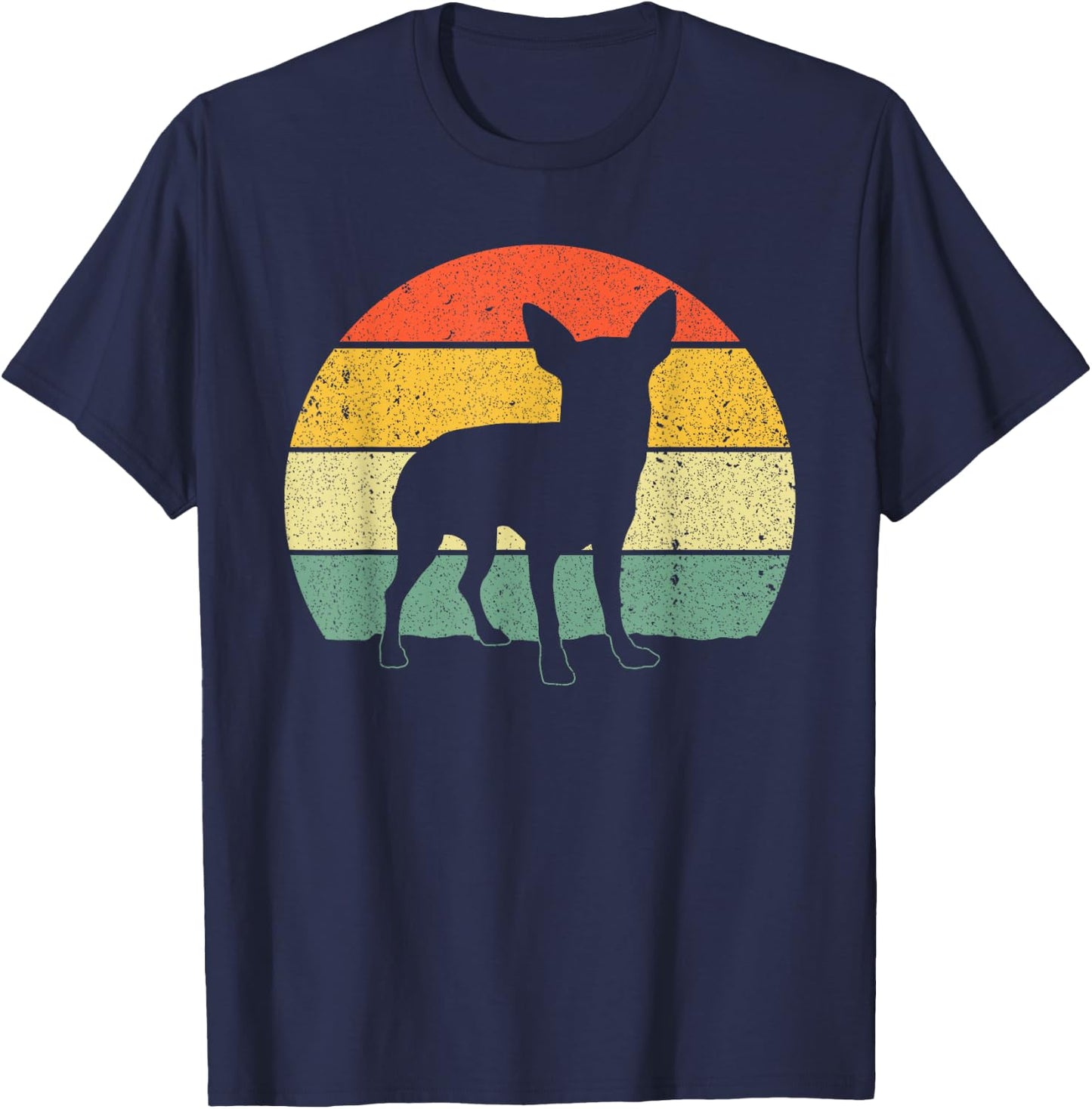 Vintage Chihuahua Design Women Kids Chihuahua Lovers T-Shirt - T-Shirt | Navy