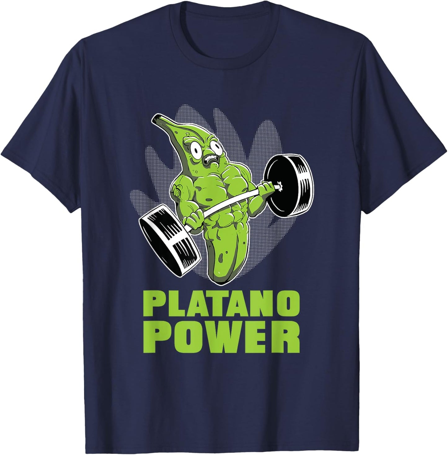 Dominican Republic Platano Power T-Shirt - T-Shirt | Navy