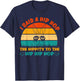 I Said Hip The Hippity To Hop Hip Hop Vintage Bunny Easter T-Shirt - T-Shirt | Navy