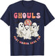 Groovy Halloween Ghouls Just Wanna Have Fun Dancing Ghost T-Shirt - T-Shirt | Navy