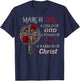 March Girl A Child Of God A Woman Of Faith A Warrior T-Shirt - T-Shirt | Navy