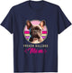 Funny French Bulldog Retro Outfits Clothes Frenchie Dog Mom T-Shirt - T-Shirt | Navy