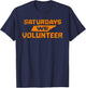 Tennessee Saturday We Volunteer T-Shirt - T-Shirt | Navy