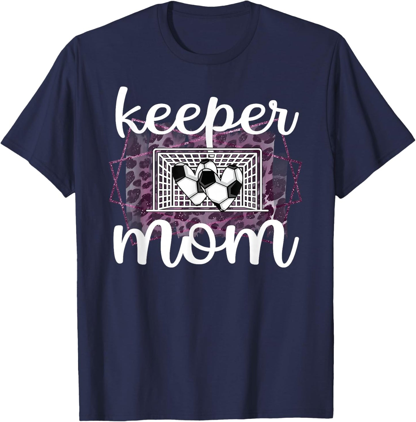 Proud Soccer Goalkeeper Mom Of A Soccer Goalie Mother T-Shirt - T-Shirt | Navy