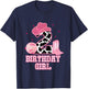 Happy 2nd Birthday Girl Outfit Rodeo Western Cowgirl Cowboy T-Shirt - T-Shirt | Navy
