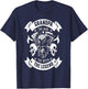 Biker Grandpa The Man The Myth The Legend Motorcycle T-Shirt - T-Shirt | Navy