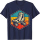 Retro Vintage Roller Skating Enthusiast - Skaters Skates T-Shirt - T-Shirt | Navy