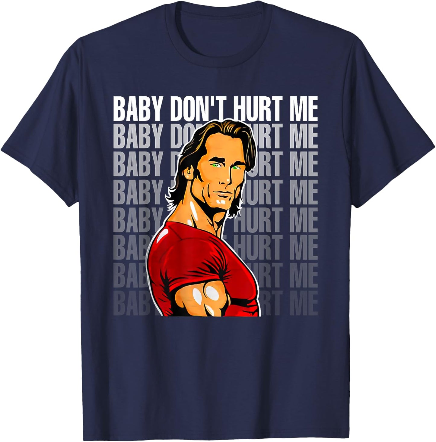Baby Don't Hurt Me Funny Meme Boys T-Shirt - T-Shirt | Navy