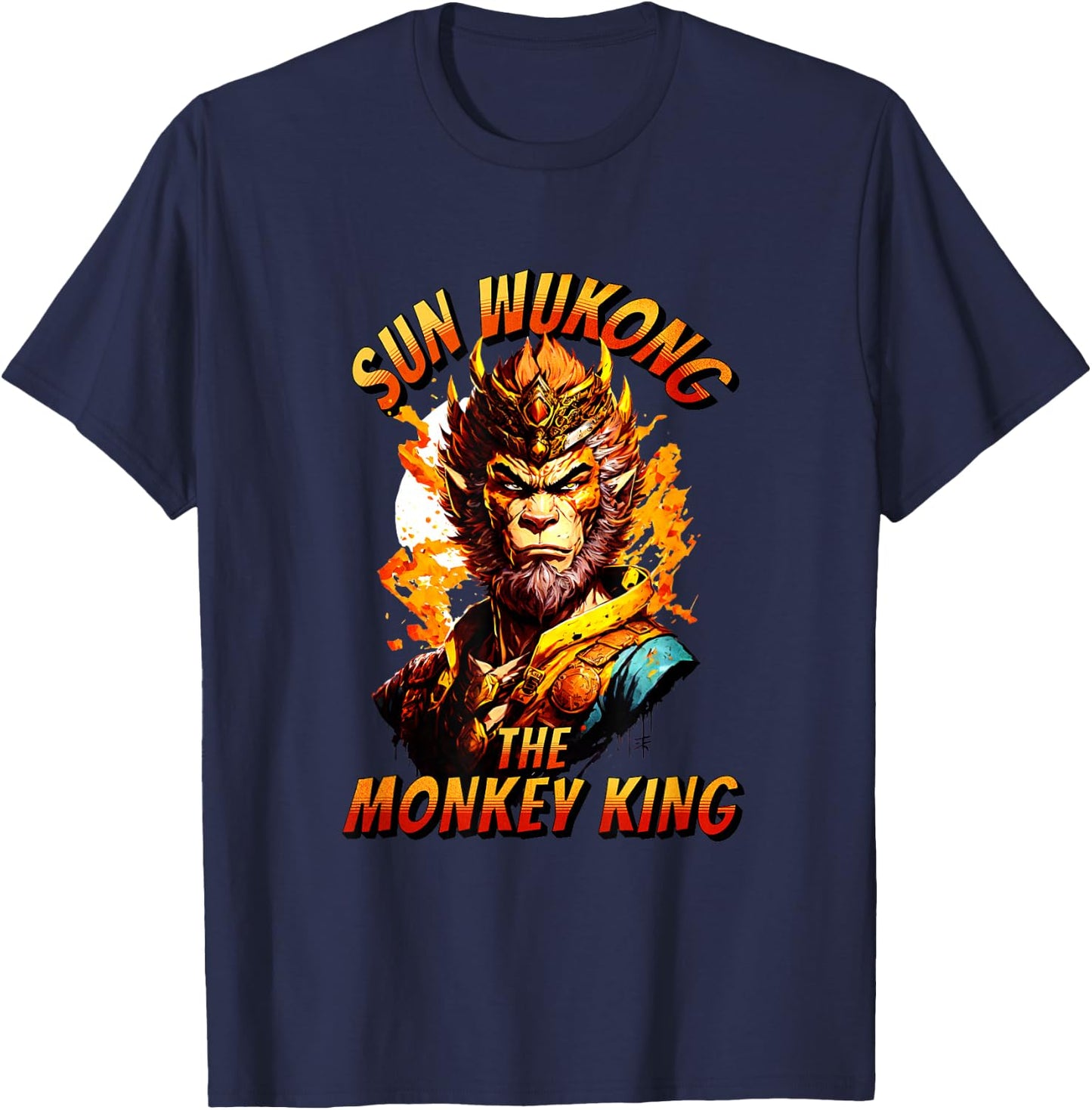 Sun Wukong - The Monkey King T-Shirt - T-Shirt | Navy