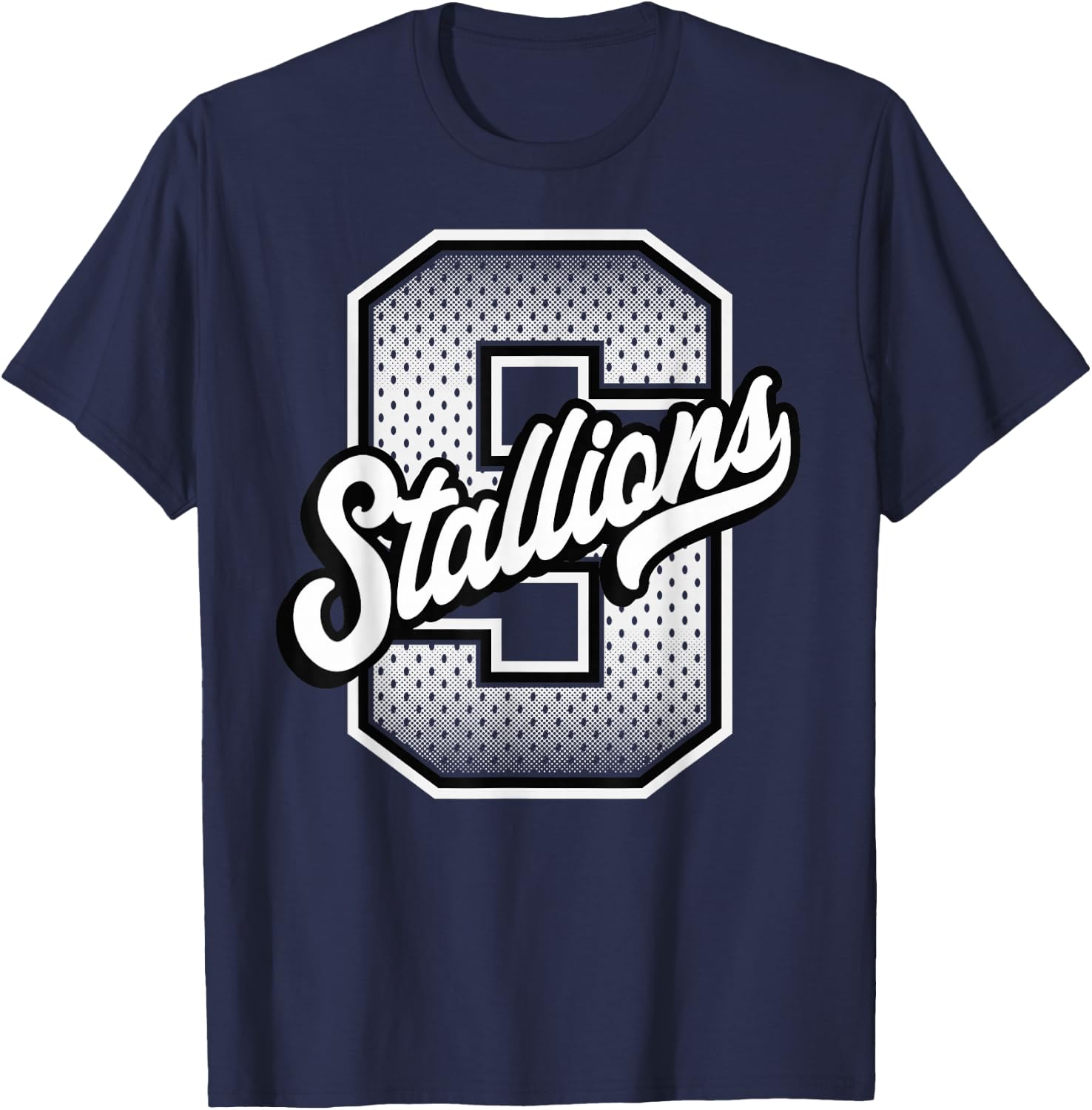 Stallions T-Shirt - T-Shirt | Navy