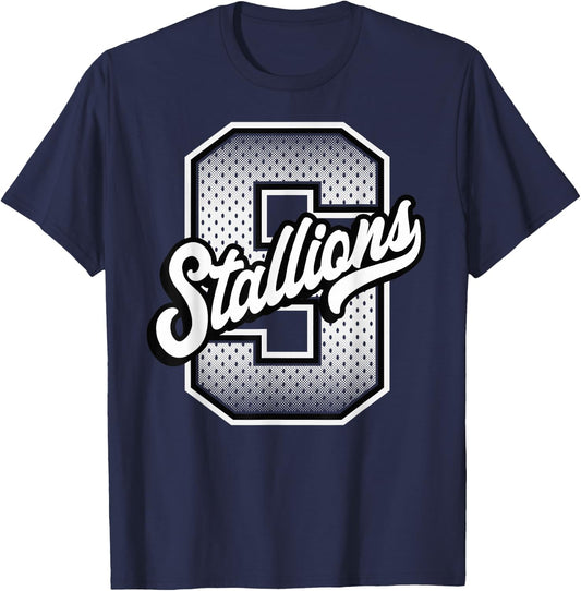 Stallions T-Shirt - T-Shirt | Navy