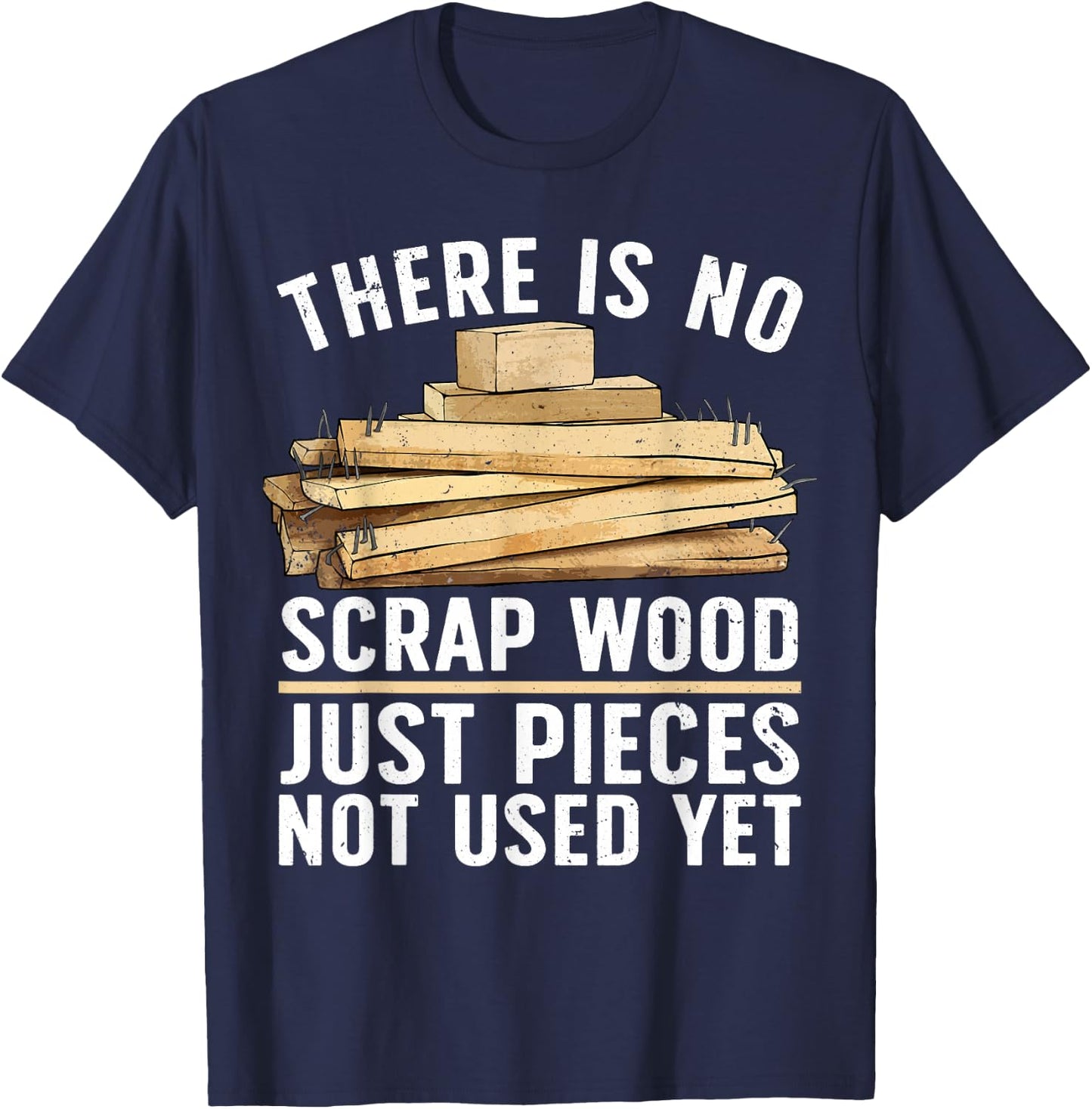 Best Woodworking Design Women Woodworker Wood Tools T-Shirt - T-Shirt | Navy