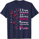 Heaven is Beautiful Place Because They Have my Mom Angel T-Shirt - T-Shirt | Navy