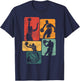 Retro Basketball Player Baller Sport Team Vintage Men Boys T-Shirt - T-Shirt | Navy