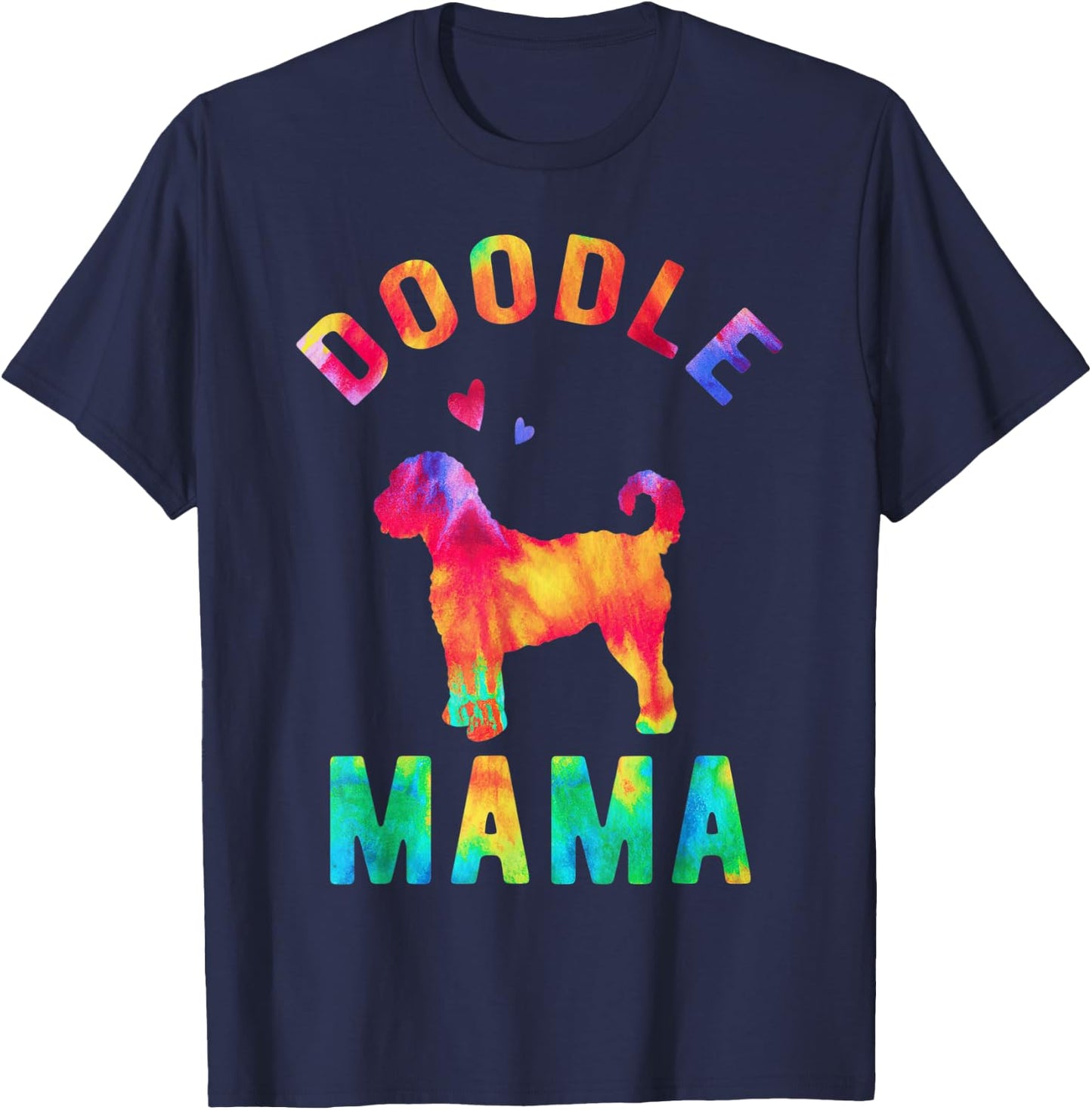 Doodle Mom Doodle Mama Goldendoodle Dog Lover T-Shirt - T-Shirt | Navy