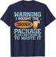 I Bought The Drink Package Funny Cruise Ship Drink Package T-Shirt - T-Shirt | Navy