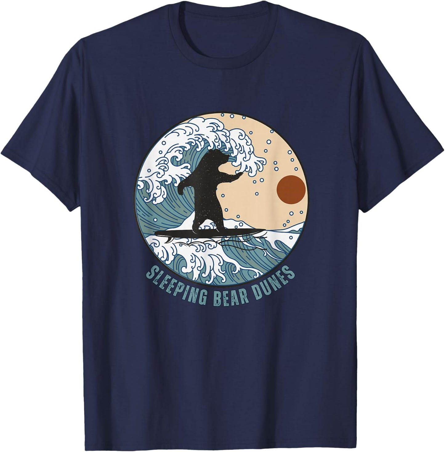 Sleeping Bear Dunes T-Shirt - T-Shirt | Navy