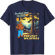 Smokey Bear Sunset Overlook - Protect Our Forests Retro Art T-Shirt - T-Shirt | Navy