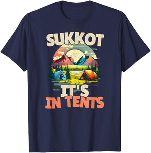 Sukkot It's In Tents T-Shirt - T-Shirt | Navy